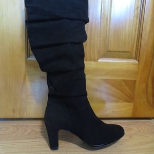 Aerosoles Black Knee High Heeled boots